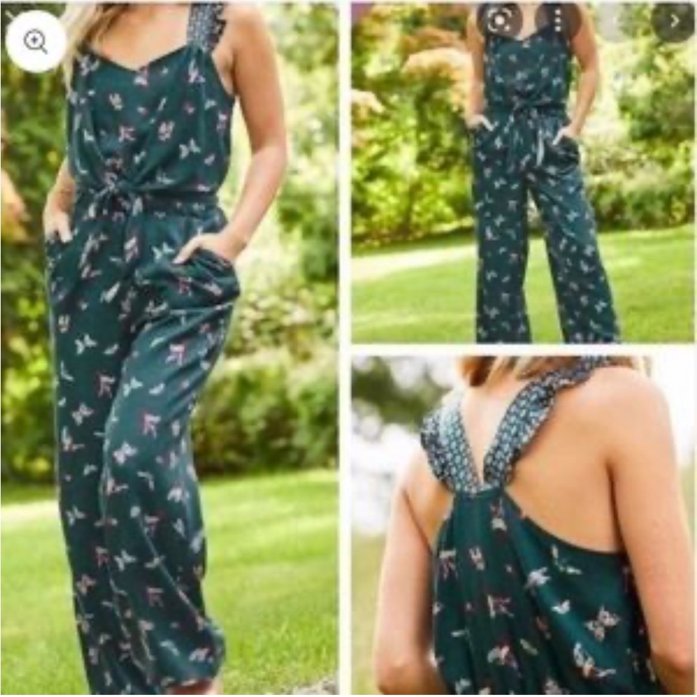Matilda Jane Hummingbird Butterfly Jumpsuit - M - NWT